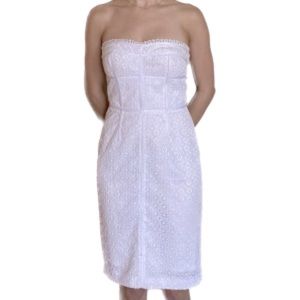 White Eyelet Jill Stuart Dress